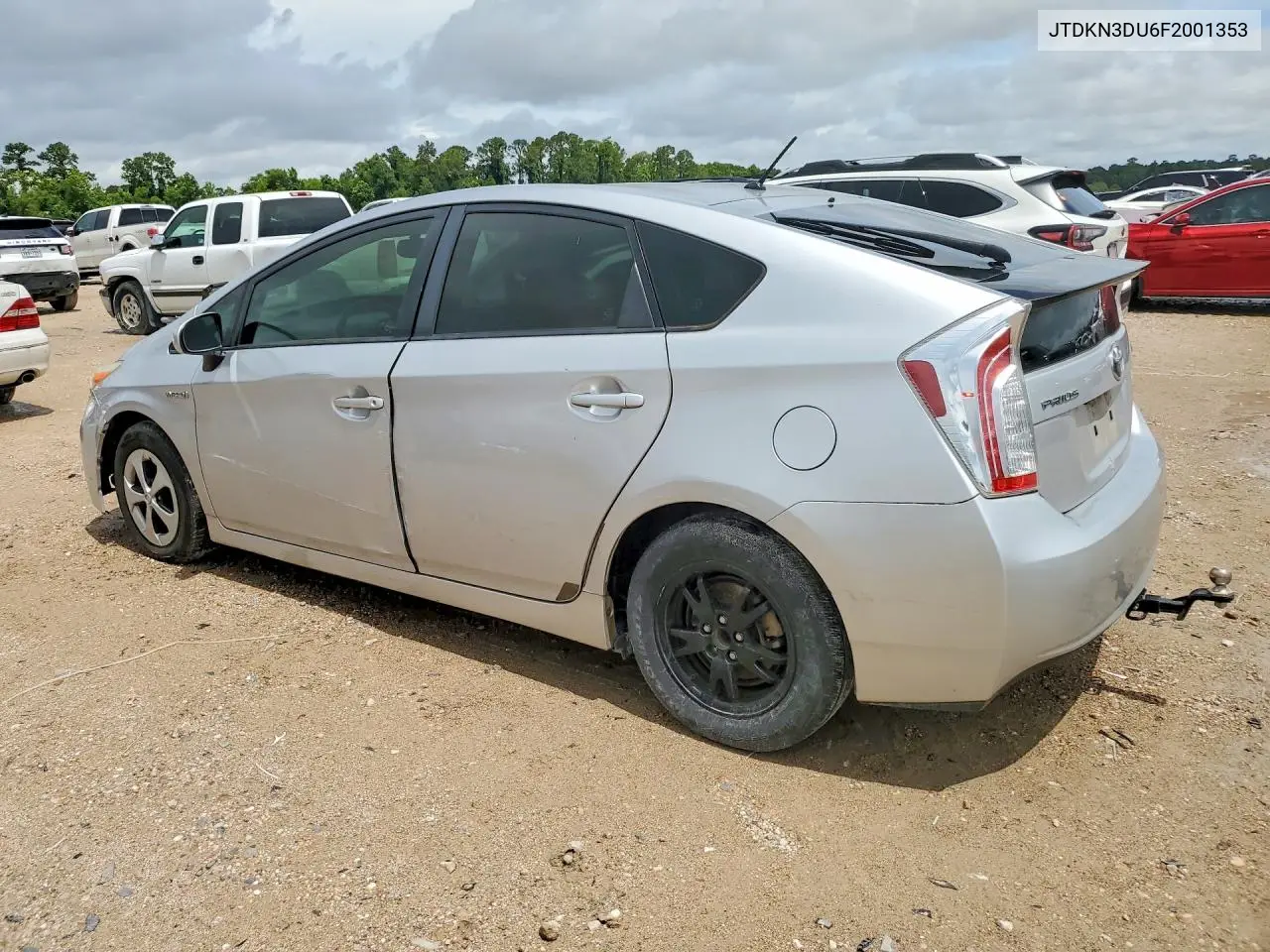 2015 Toyota Prius Two VIN: JTDKN3DU6F2001353 Lot: 56434996