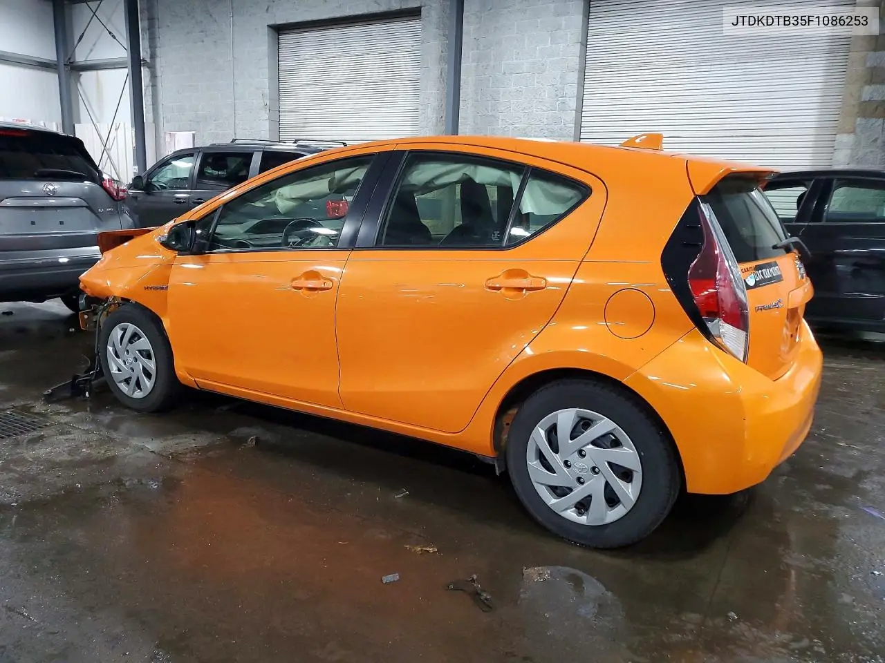 2015 Toyota Prius C One VIN: JTDKDTB35F1086253 Lot: 58998936