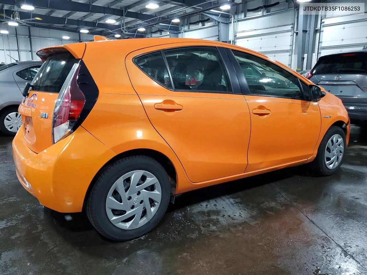 2015 Toyota Prius C One VIN: JTDKDTB35F1086253 Lot: 58998936