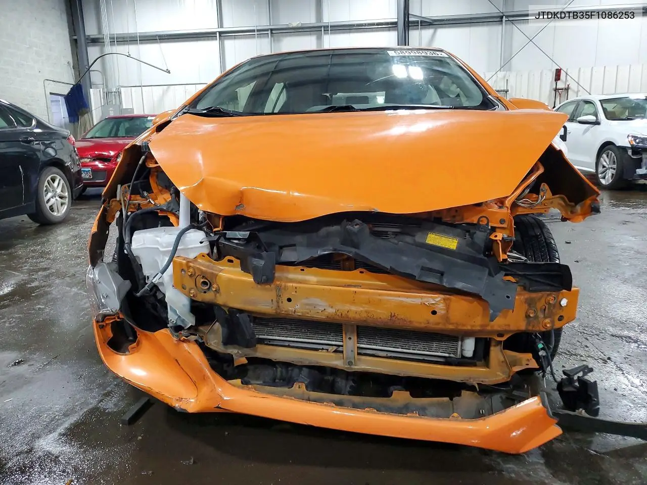 2015 Toyota Prius C One VIN: JTDKDTB35F1086253 Lot: 58998936