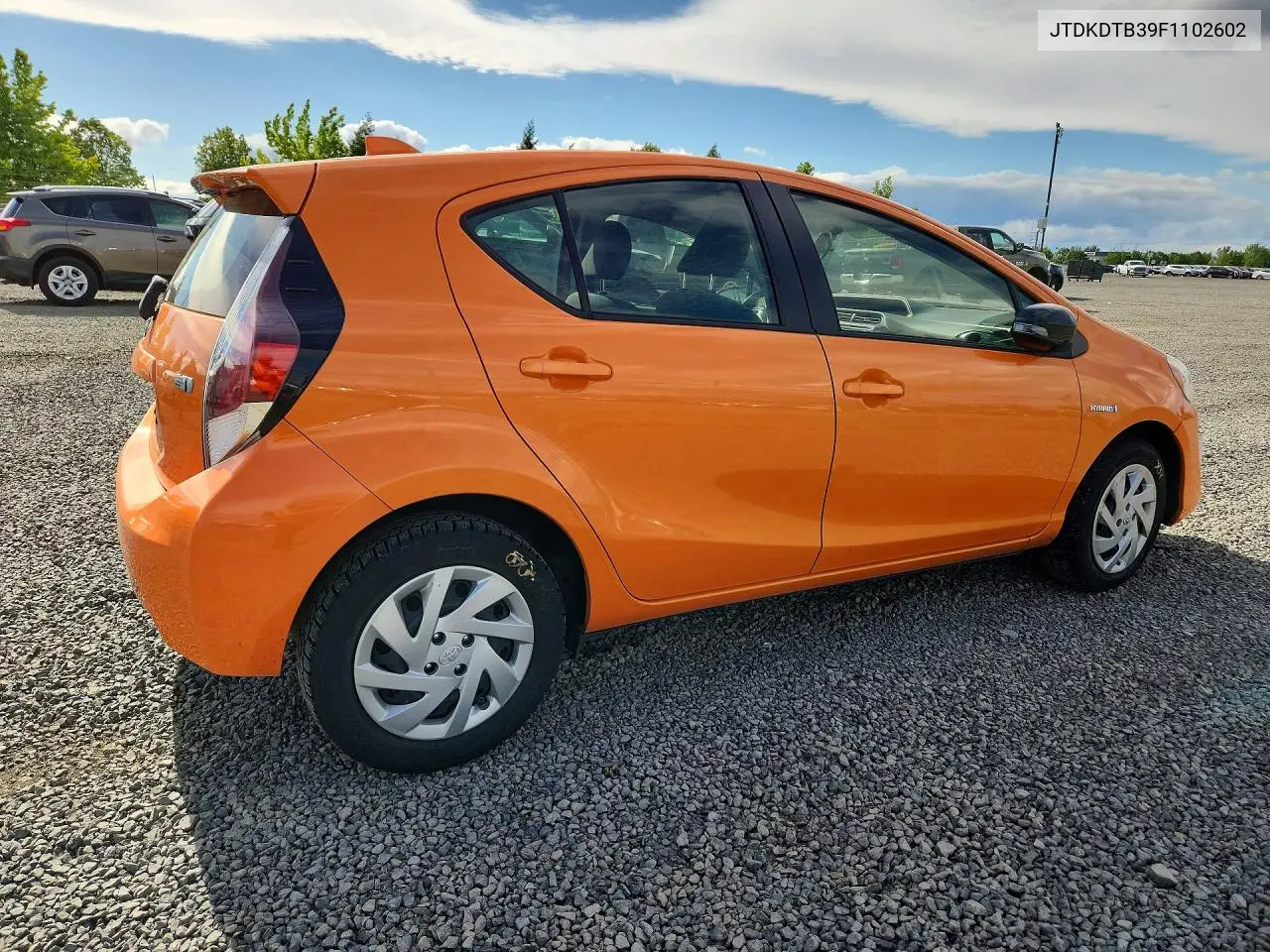 2015 Toyota Prius C Two VIN: JTDKDTB39F1102602 Lot: 59760576
