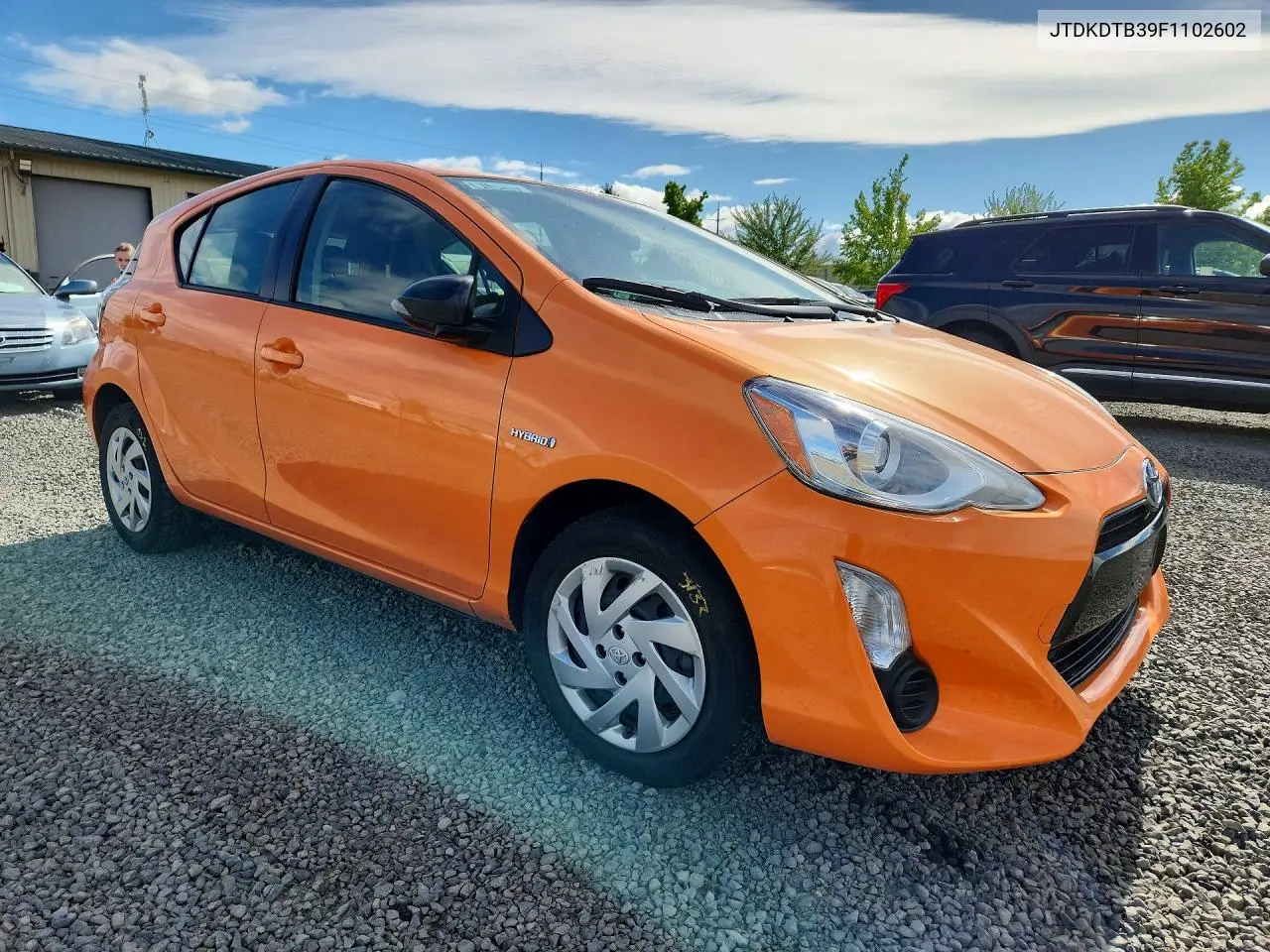 2015 Toyota Prius C Two VIN: JTDKDTB39F1102602 Lot: 59760576