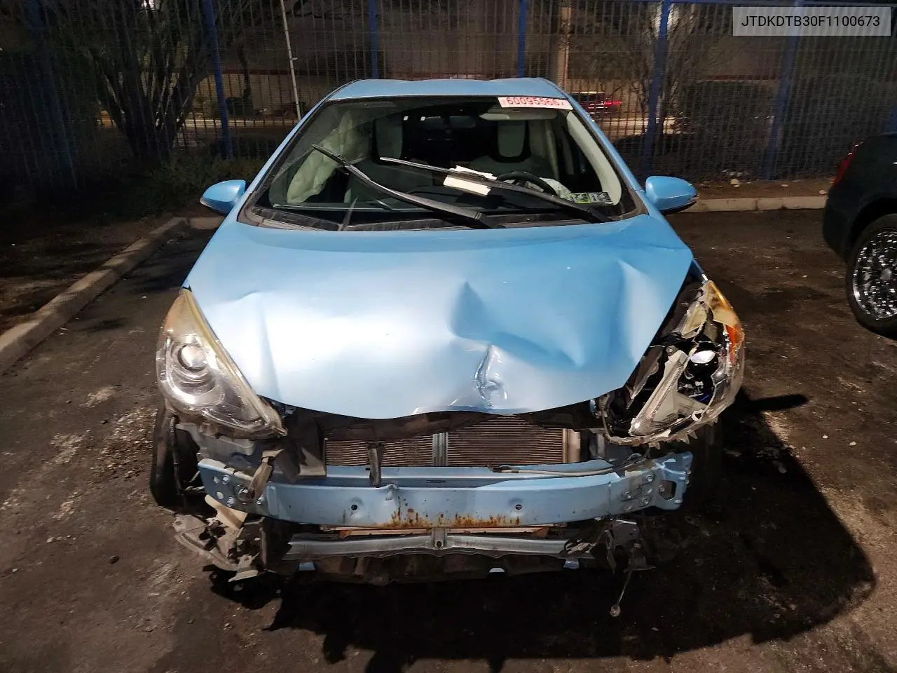 2015 Toyota Prius C One VIN: JTDKDTB30F1100673 Lot: 60095566