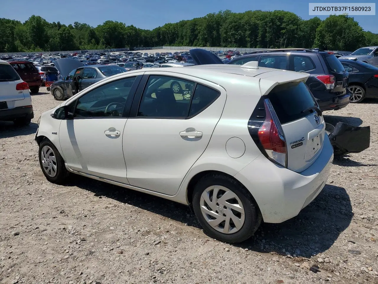 2015 Toyota Prius C Two VIN: JTDKDTB37F1580923 Lot: 60314206
