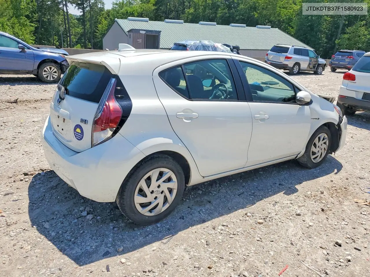 2015 Toyota Prius C Two VIN: JTDKDTB37F1580923 Lot: 60314206