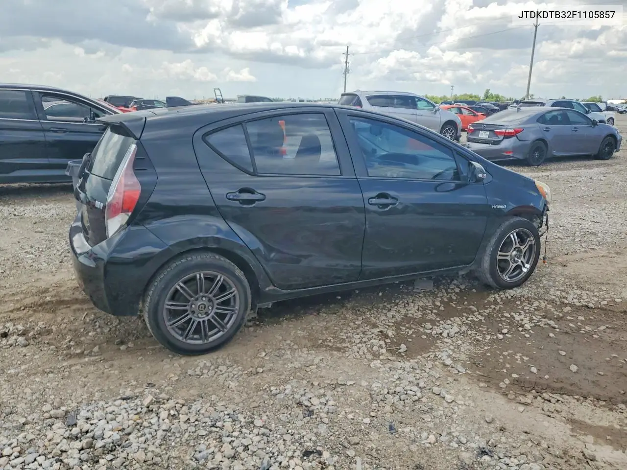 2015 Toyota Prius C Two VIN: JTDKDTB32F1105857 Lot: 60316206