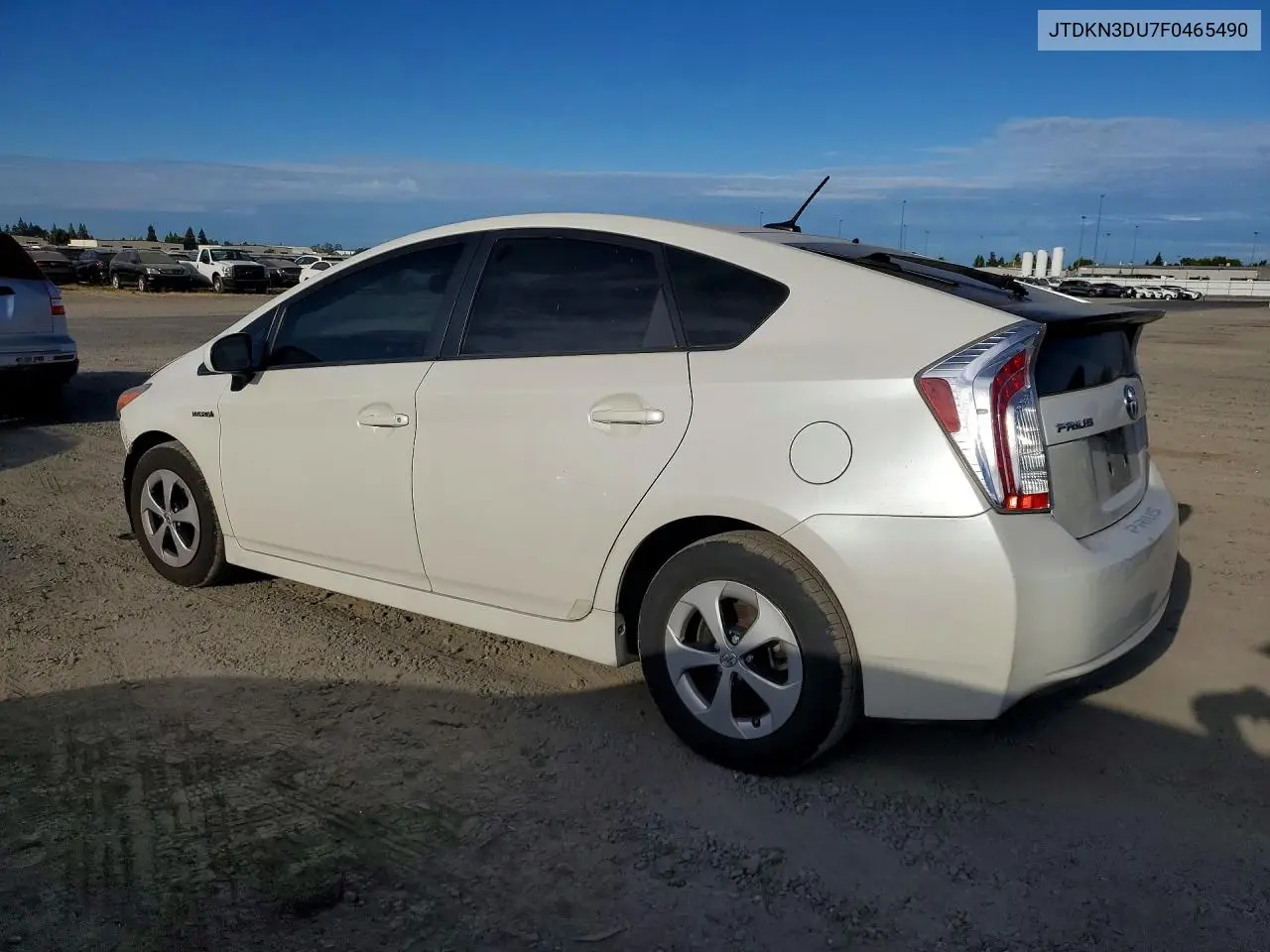 2015 Toyota Prius Four VIN: JTDKN3DU7F0465490 Lot: 60717766