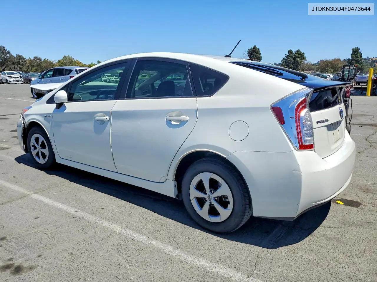 2015 Toyota Prius Two VIN: JTDKN3DU4F0473644 Lot: 60720176