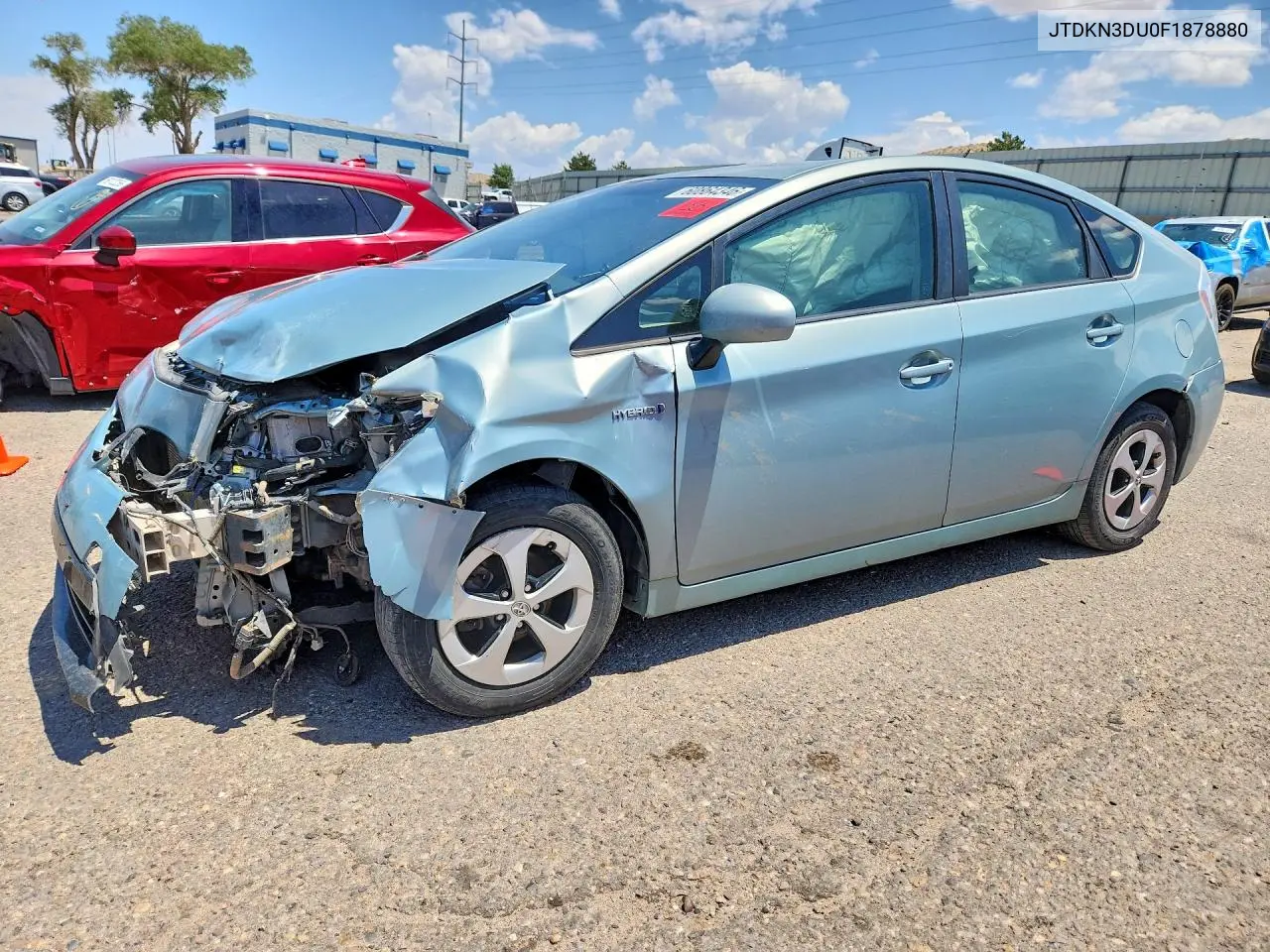 2015 Toyota Prius Two VIN: JTDKN3DU0F1878880 Lot: 60864346
