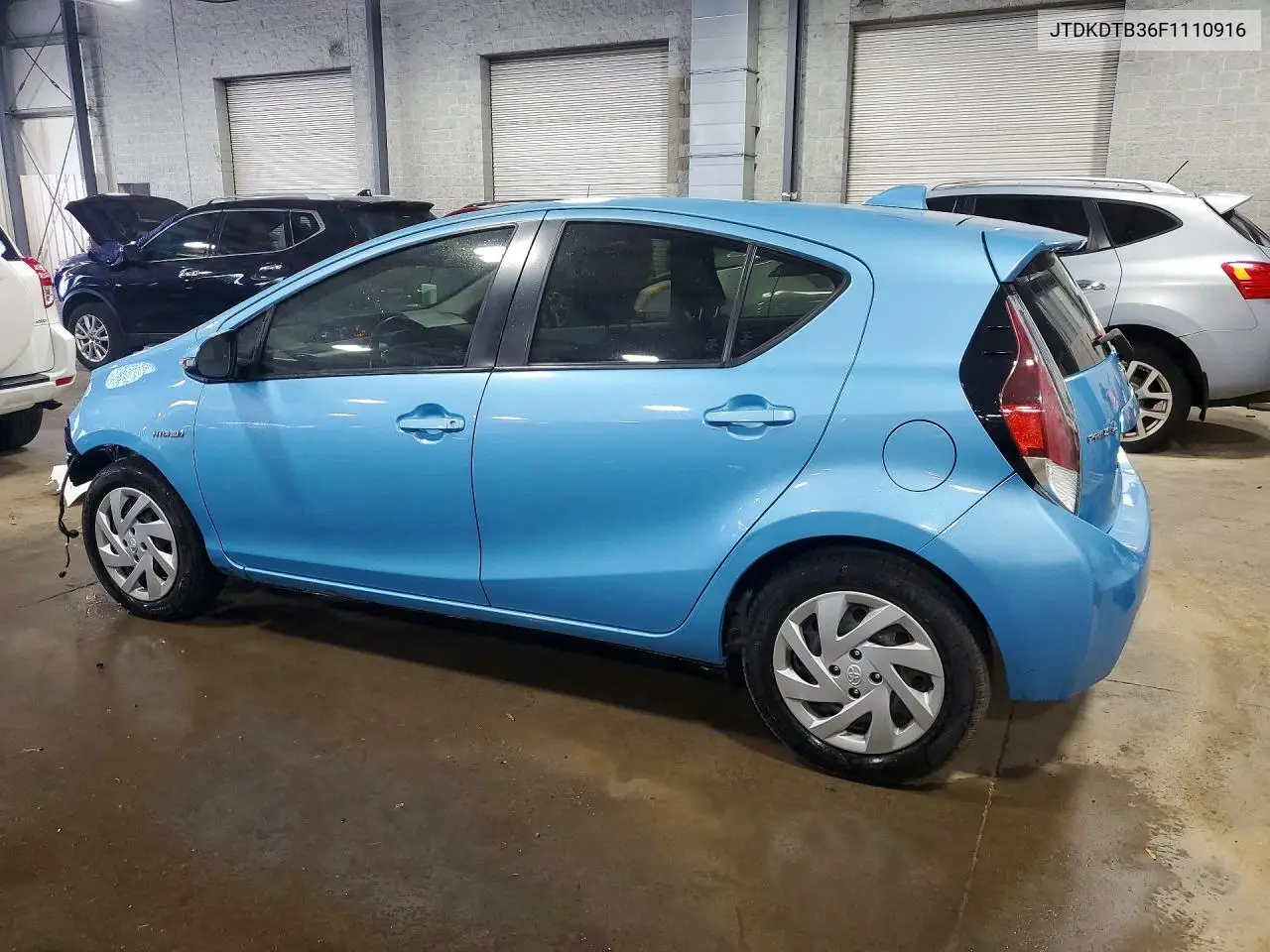 2015 Toyota Prius C Two VIN: JTDKDTB36F1110916 Lot: 61135696