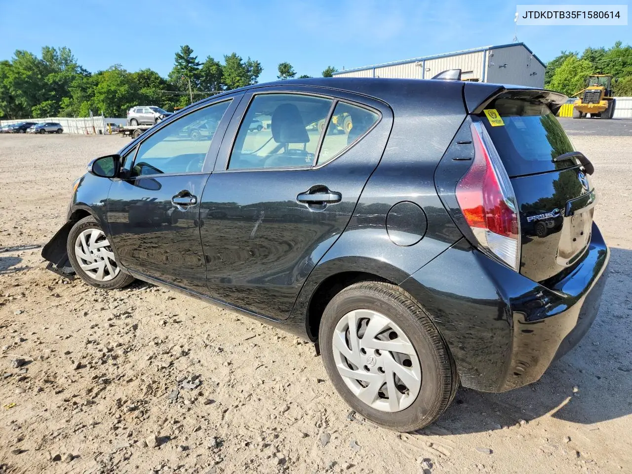 2015 Toyota Prius C Two VIN: JTDKDTB35F1580614 Lot: 61338676