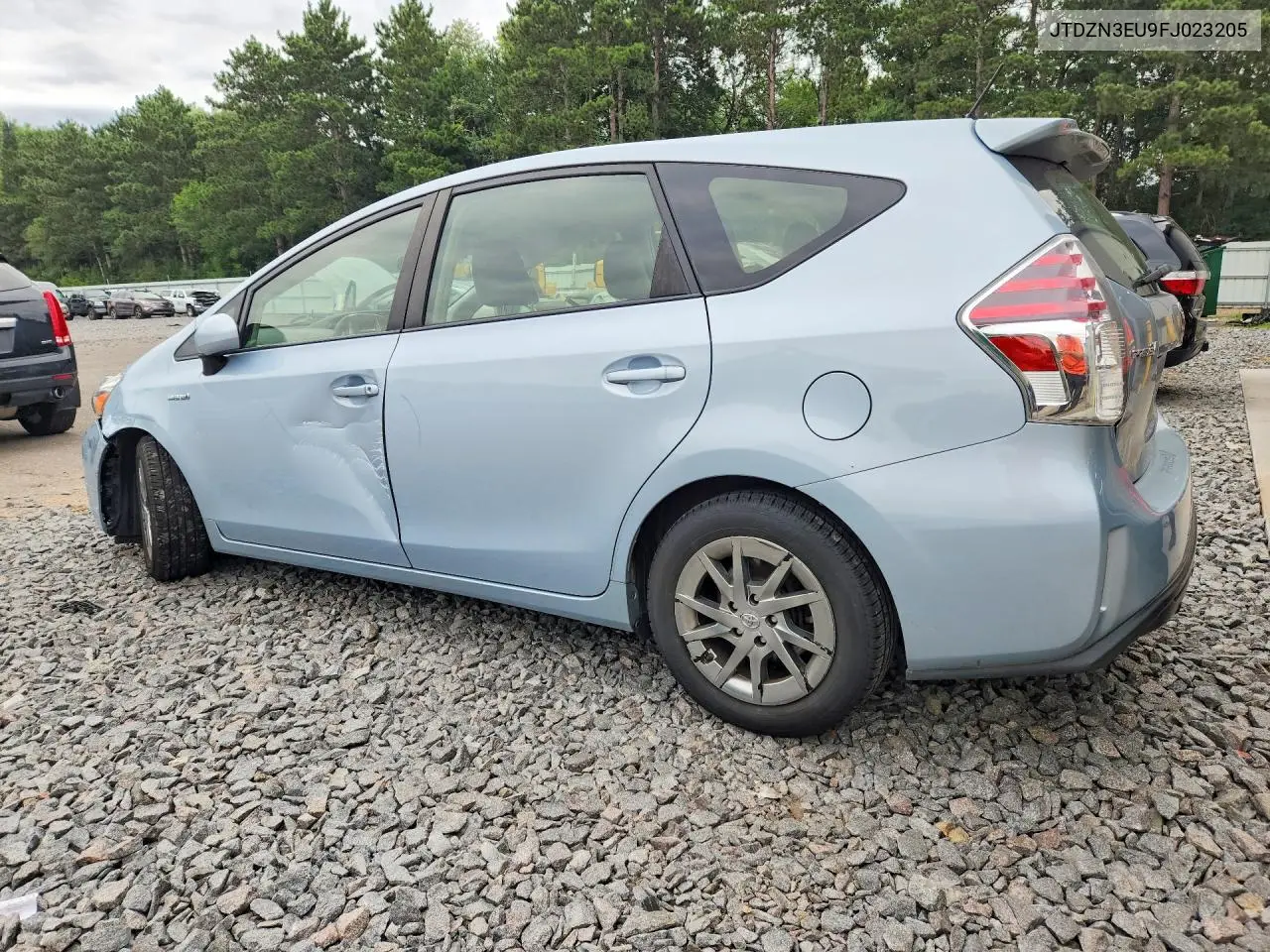 2015 Toyota Prius V Three VIN: JTDZN3EU9FJ023205 Lot: 61480506