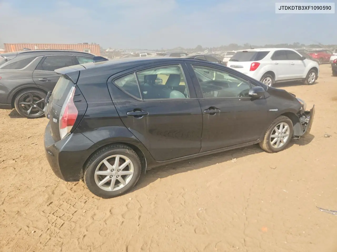 2015 Toyota Prius C Four VIN: JTDKDTB3XF1090590 Lot: 61982166