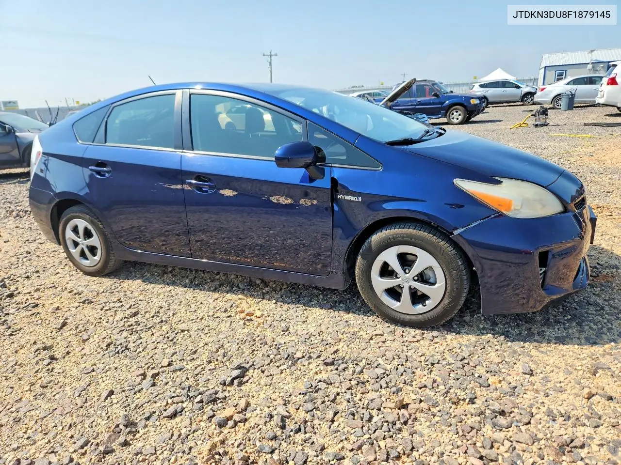 2015 Toyota Prius Three VIN: JTDKN3DU8F1879145 Lot: 62002976