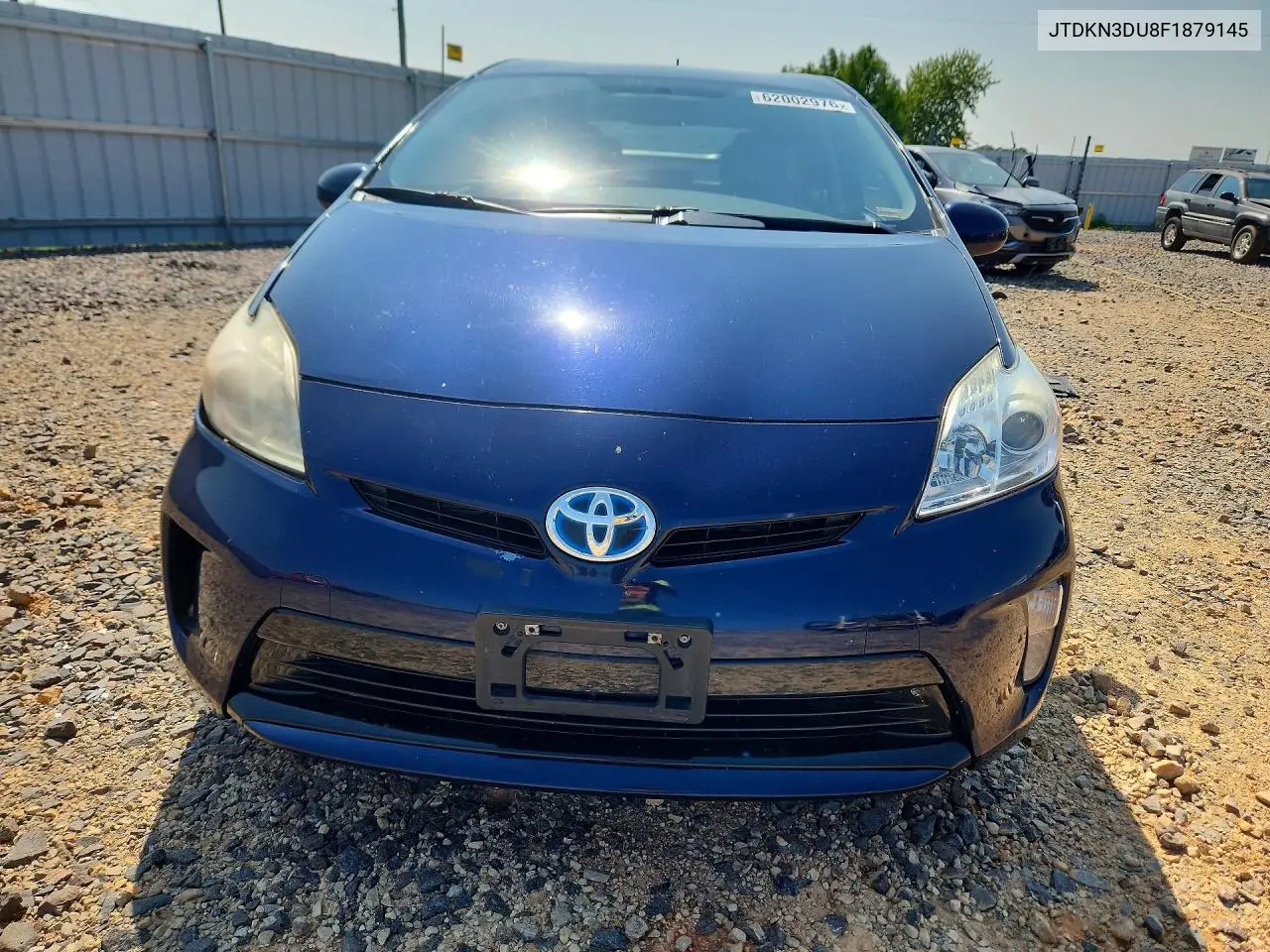 2015 Toyota Prius Three VIN: JTDKN3DU8F1879145 Lot: 62002976