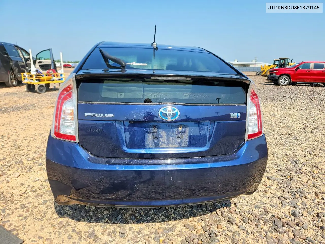 2015 Toyota Prius Three VIN: JTDKN3DU8F1879145 Lot: 62002976