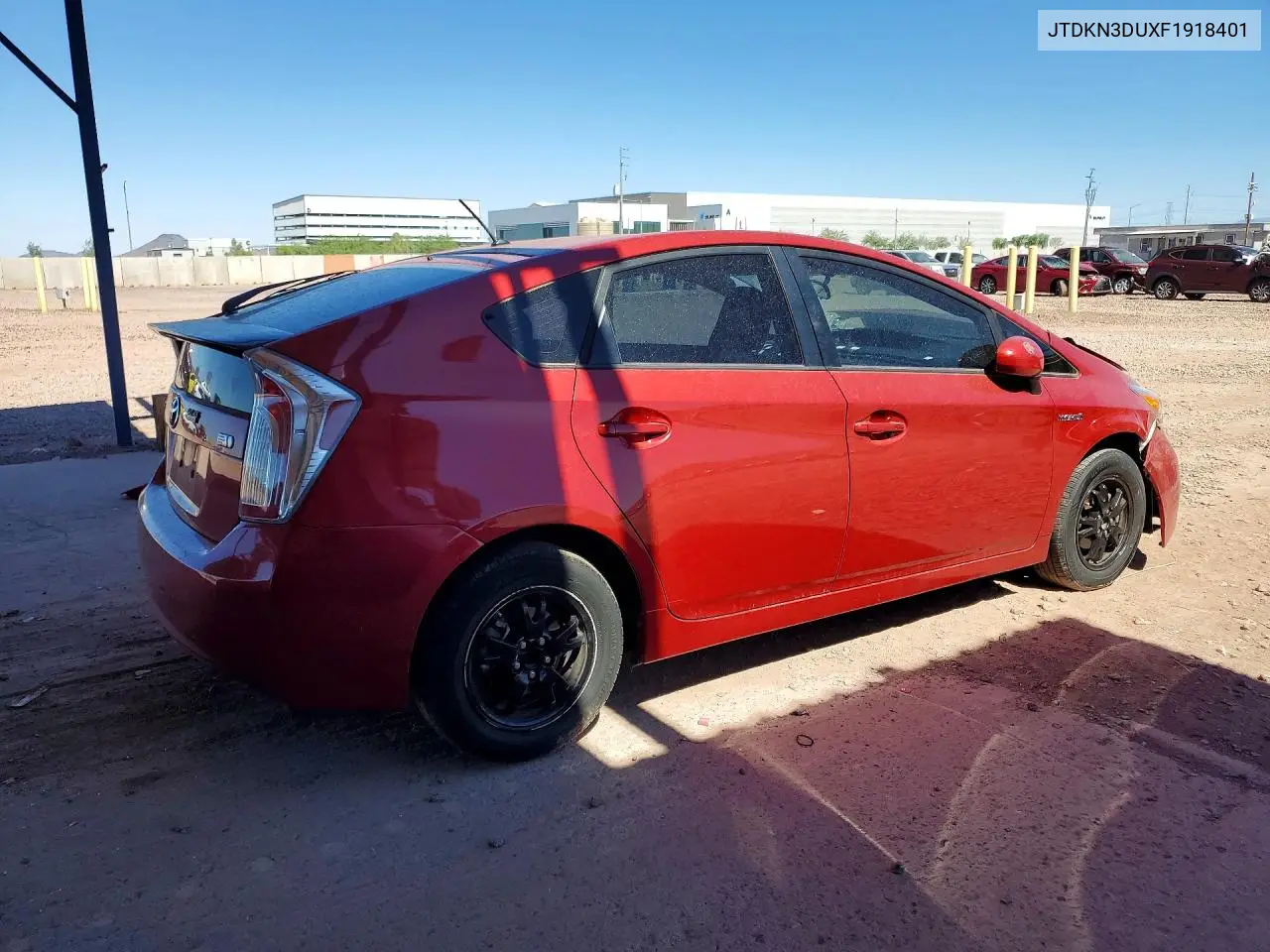 2015 Toyota Prius Two VIN: JTDKN3DUXF1918401 Lot: 85447785