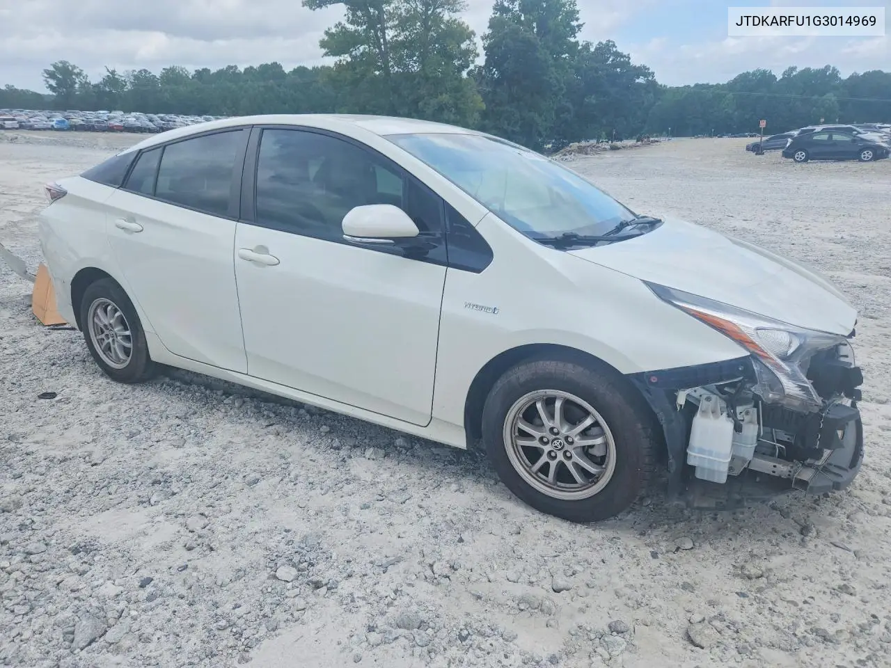 2016 Toyota Prius Four VIN: JTDKARFU1G3014969 Lot: 52671186
