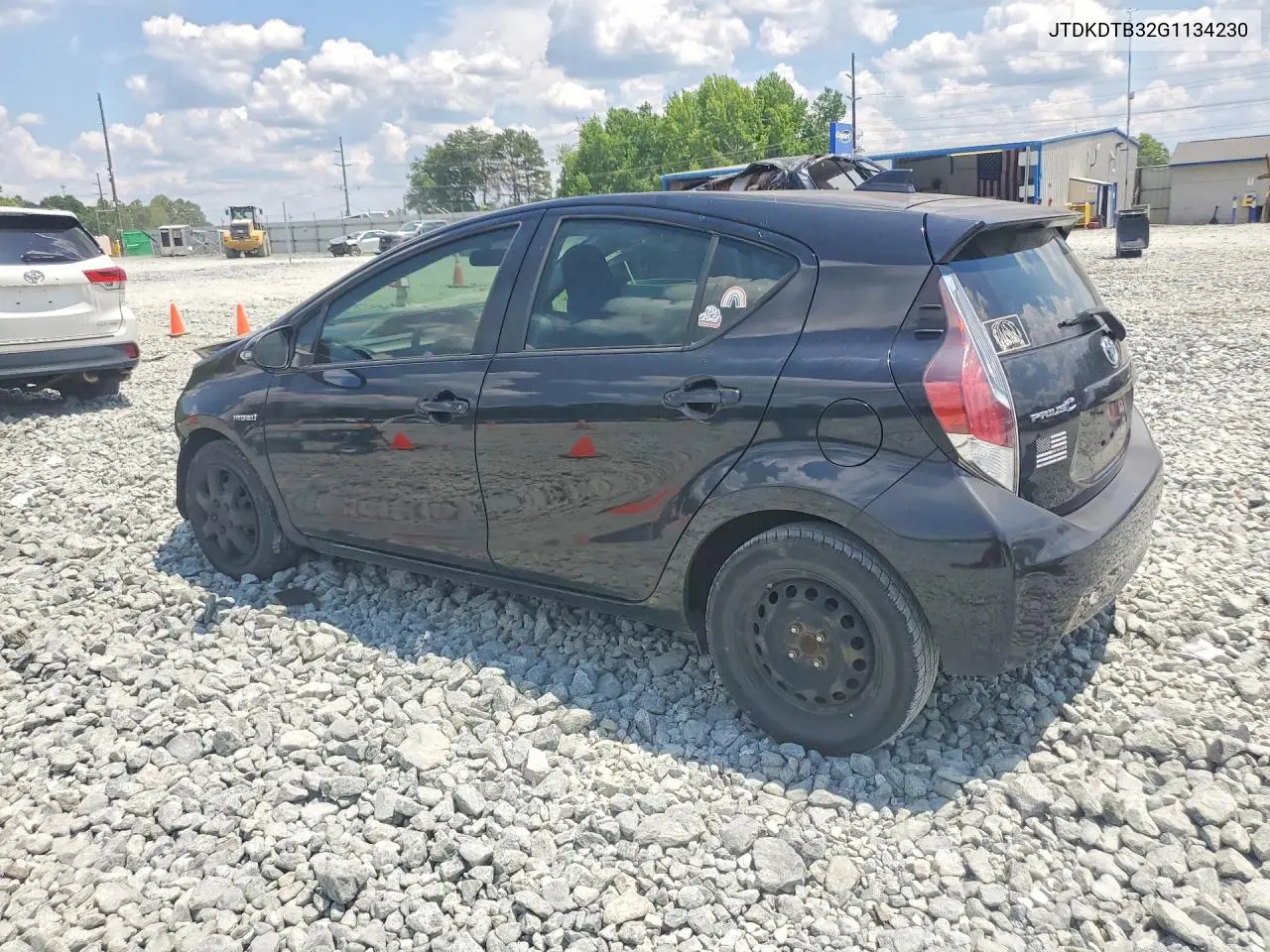 2016 Toyota Prius C One VIN: JTDKDTB32G1134230 Lot: 56810456