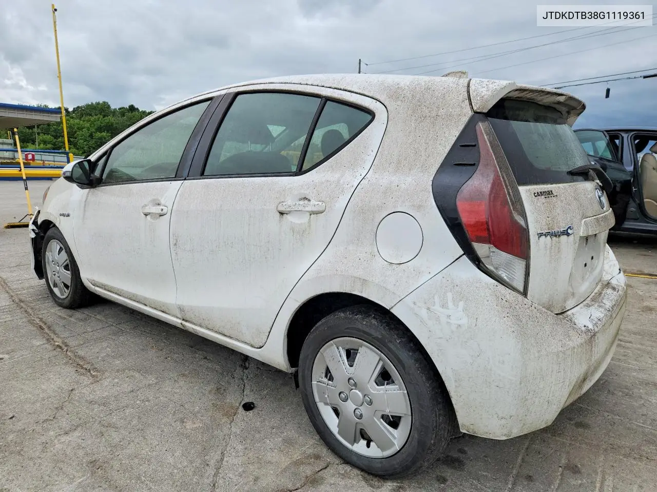2016 Toyota Prius C VIN: JTDKDTB38G1119361 Lot: 57033576