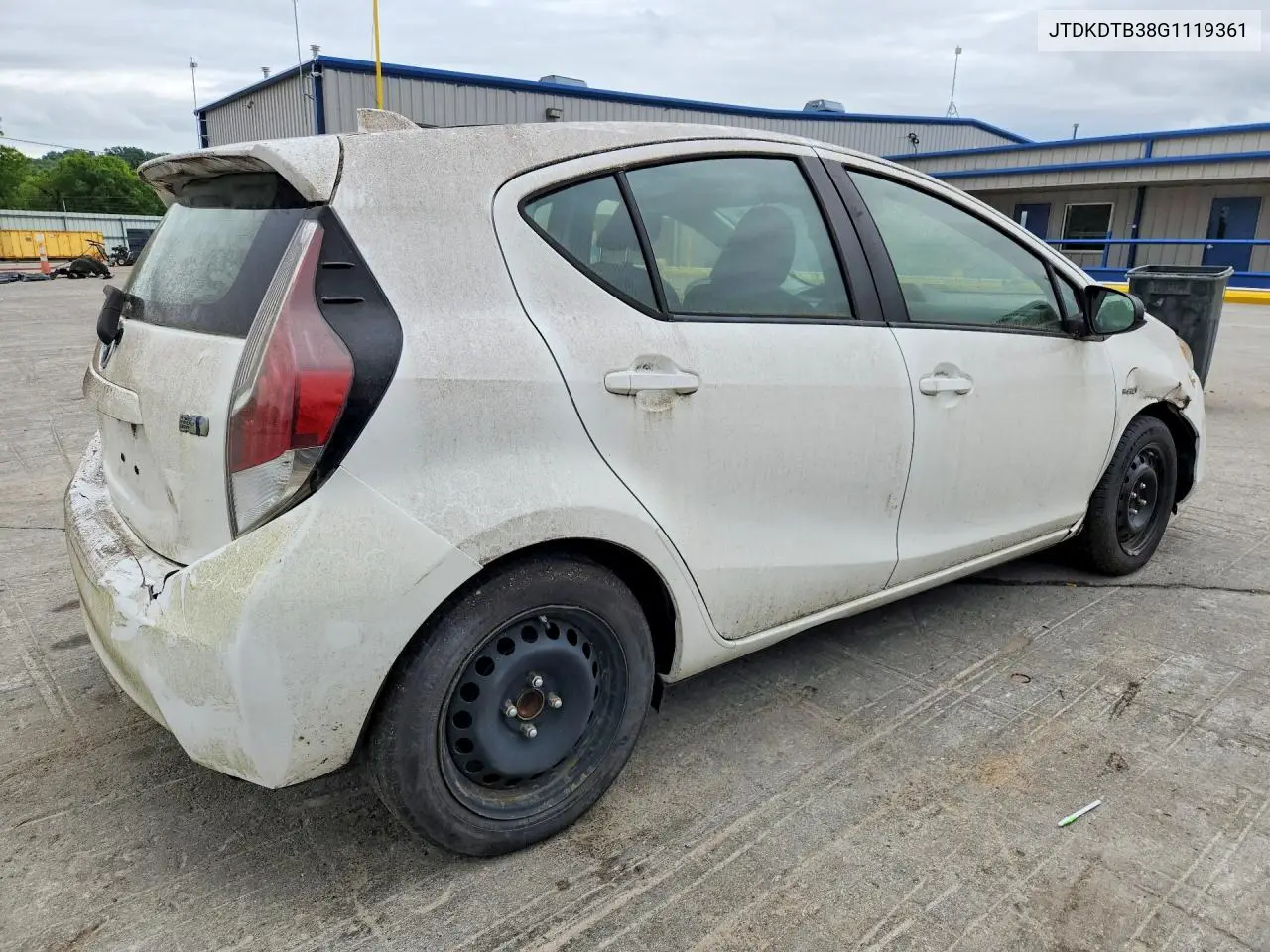 2016 Toyota Prius C VIN: JTDKDTB38G1119361 Lot: 57033576