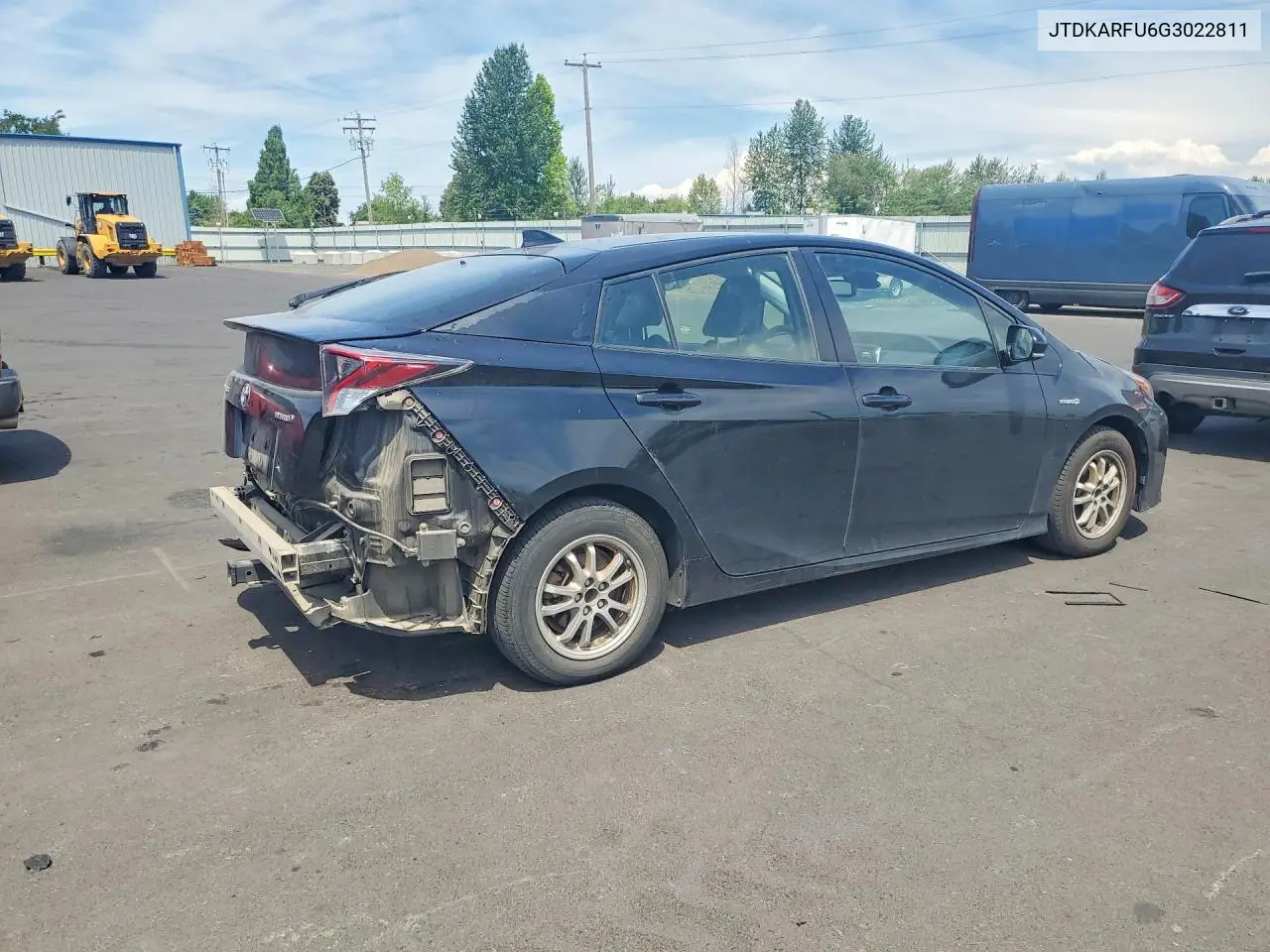 2016 Toyota Prius Four VIN: JTDKARFU6G3022811 Lot: 58314416