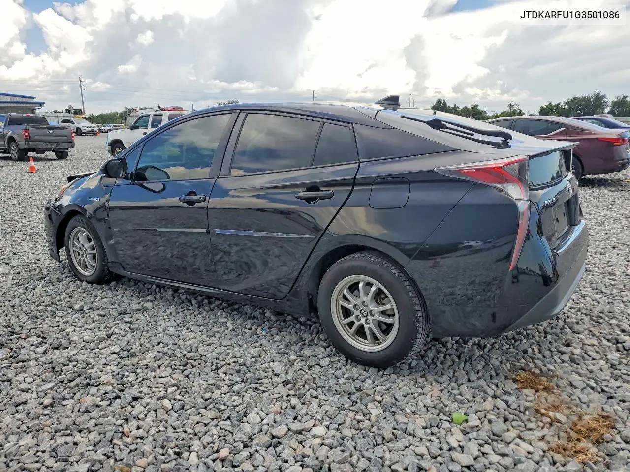 2016 Toyota Prius Three VIN: JTDKARFU1G3501086 Lot: 58878316