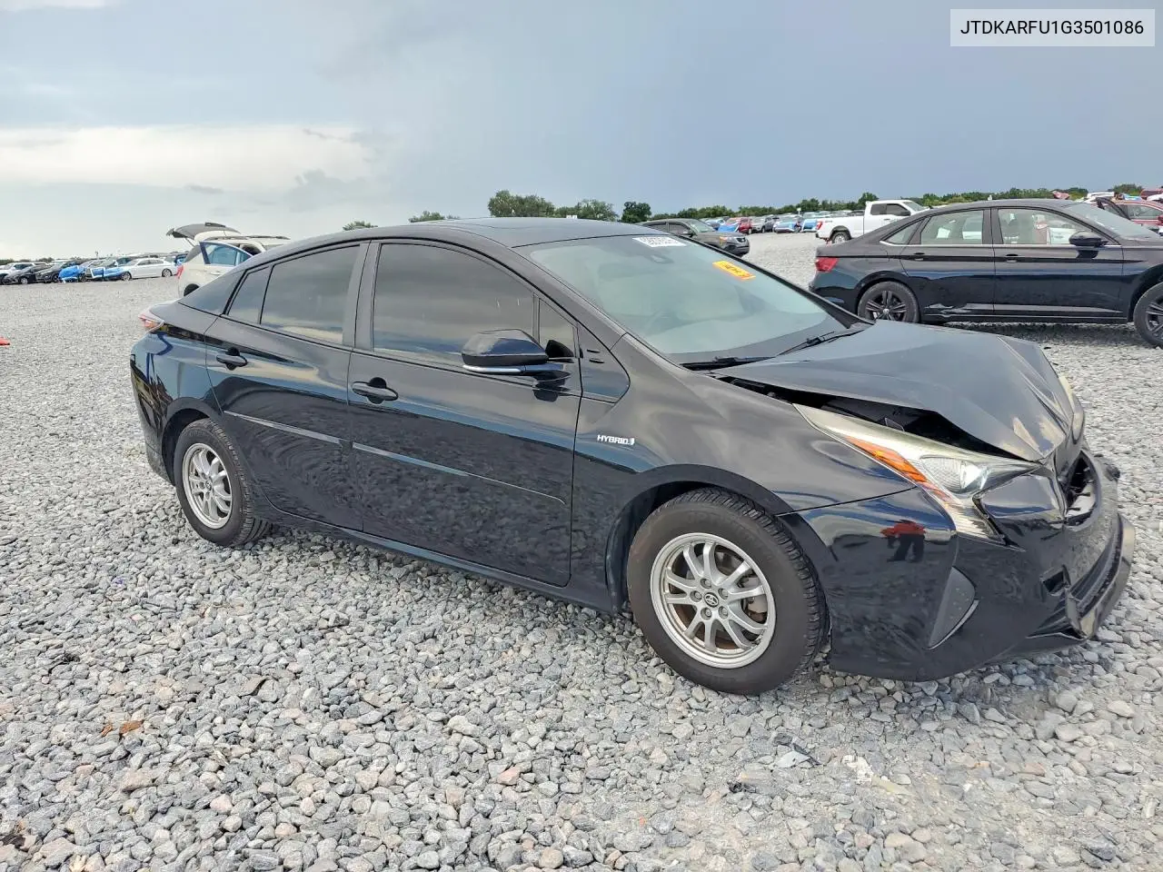 2016 Toyota Prius Three VIN: JTDKARFU1G3501086 Lot: 58878316