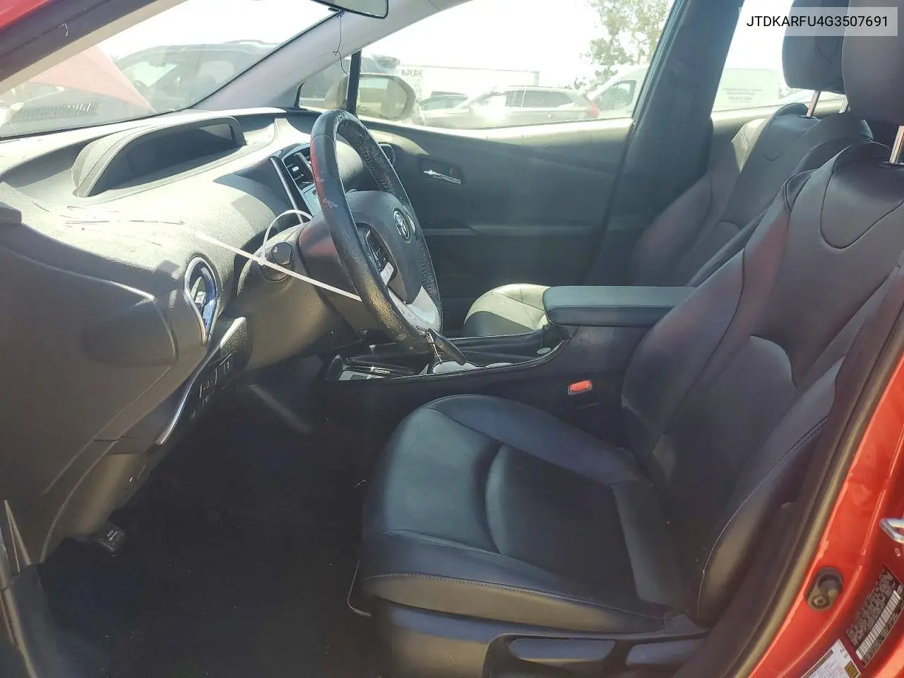 2016 Toyota Prius Three Touring VIN: JTDKARFU4G3507691 Lot: 59383676