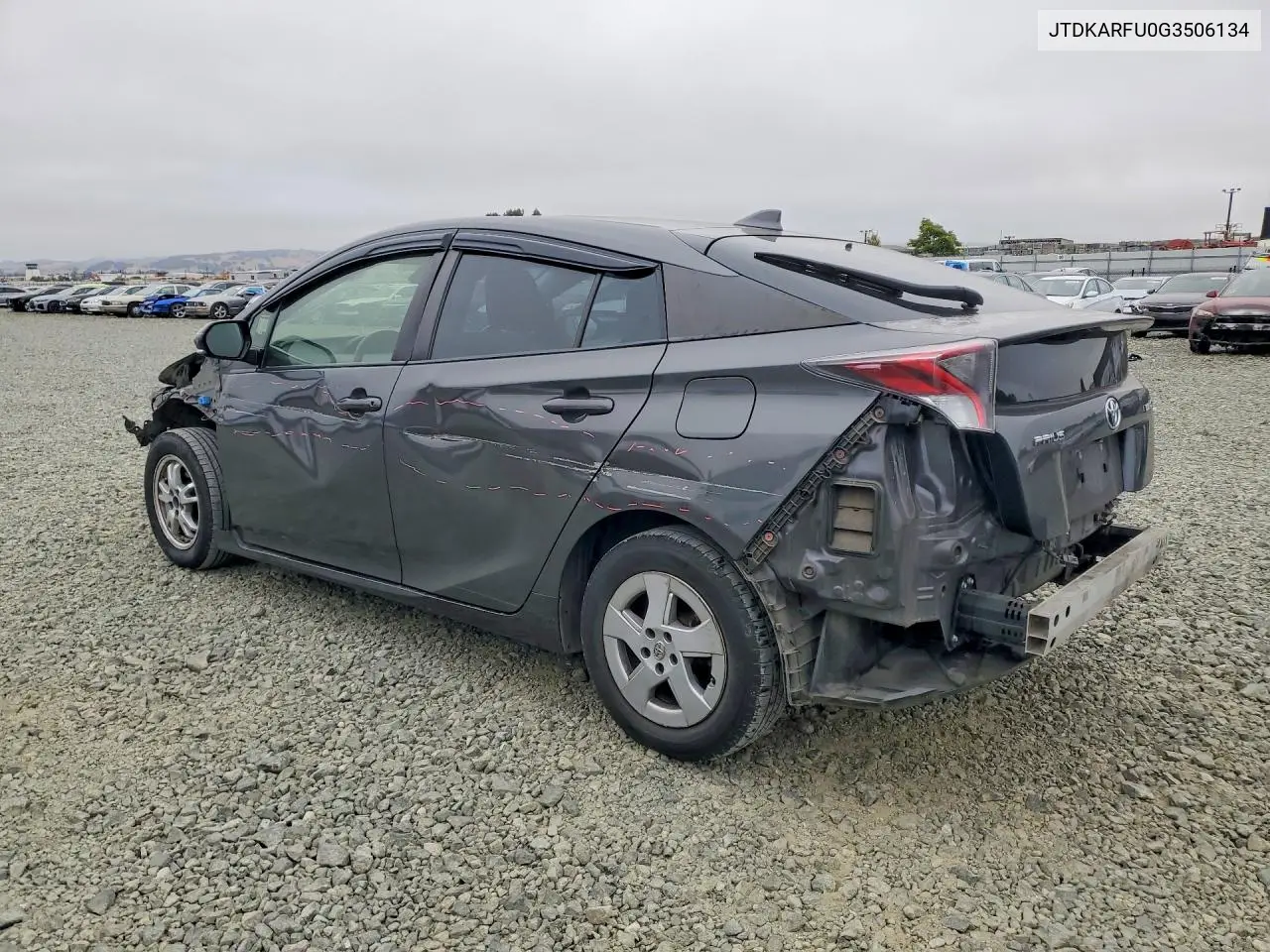 2016 Toyota Prius Three Touring VIN: JTDKARFU0G3506134 Lot: 59638026