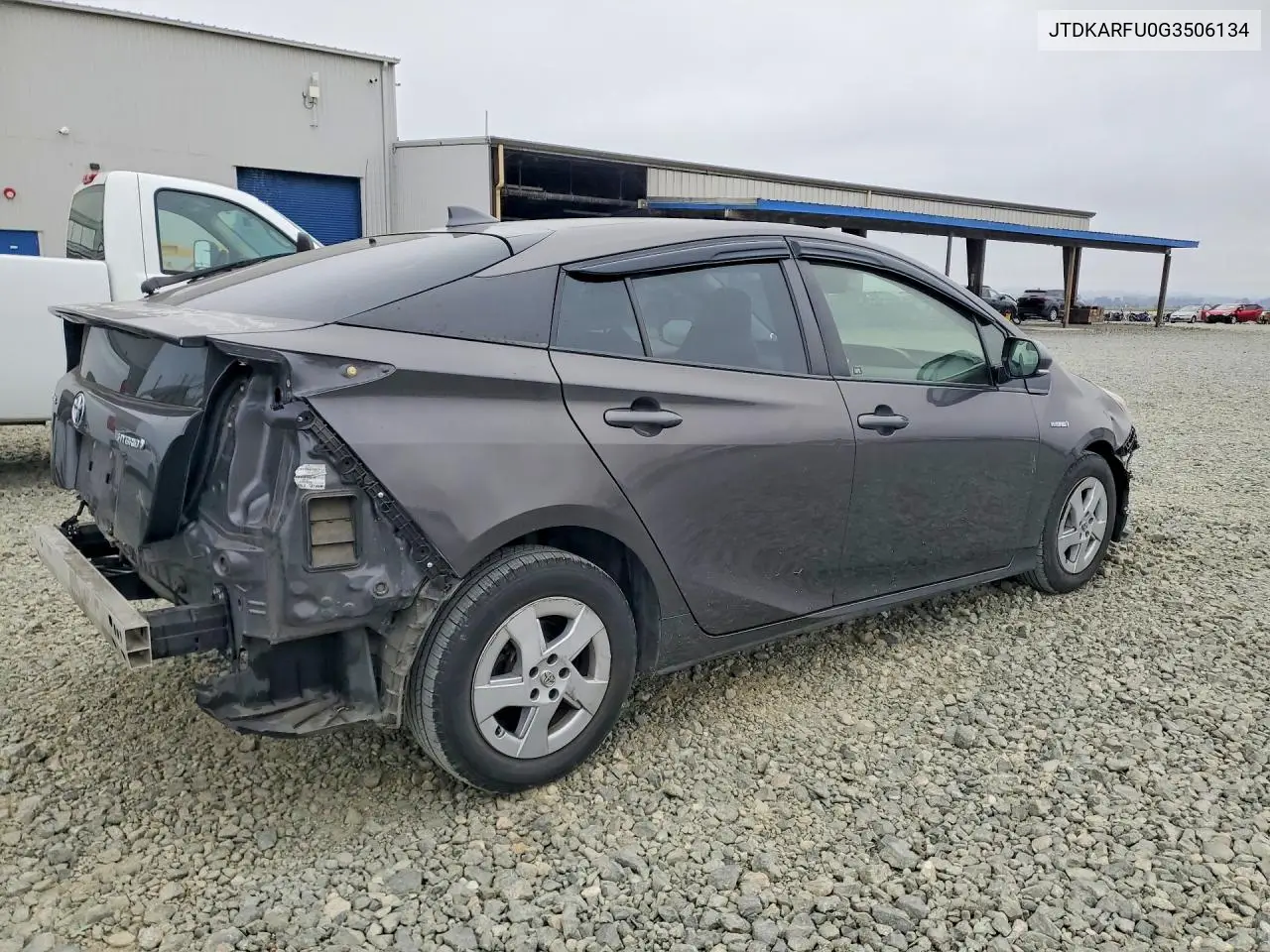 2016 Toyota Prius Three Touring VIN: JTDKARFU0G3506134 Lot: 59638026
