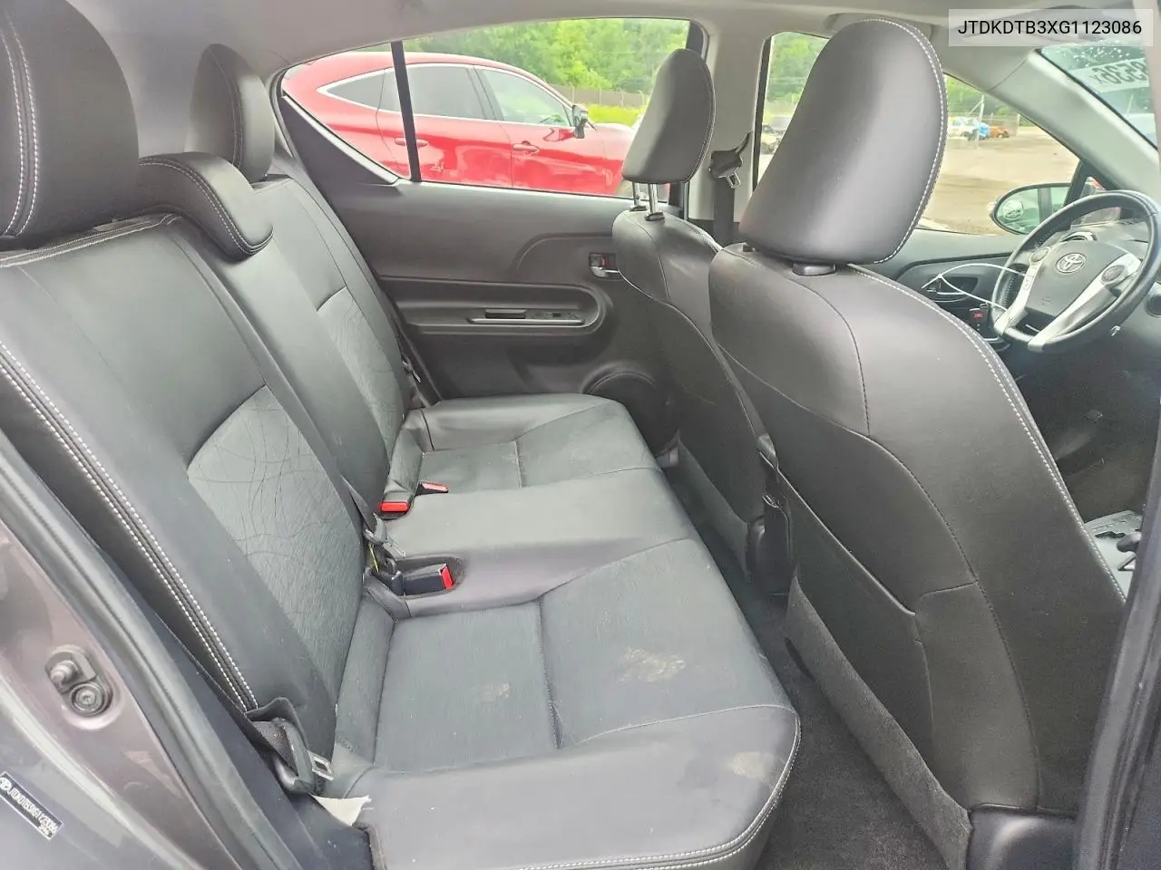 2016 Toyota Prius C Four VIN: JTDKDTB3XG1123086 Lot: 59788536