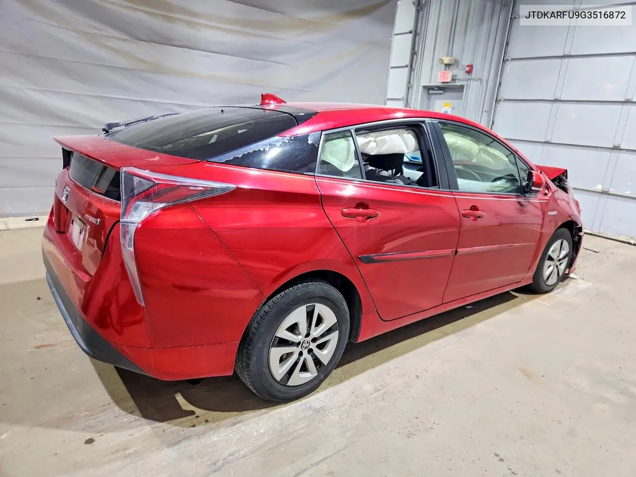 2016 Toyota Prius Three VIN: JTDKARFU9G3516872 Lot: 60655826