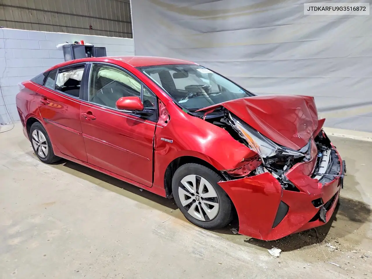 2016 Toyota Prius Three VIN: JTDKARFU9G3516872 Lot: 60655826