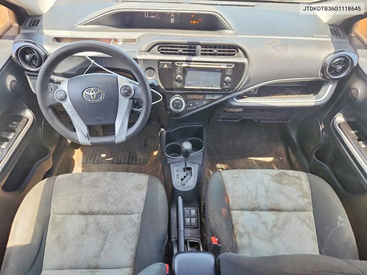 2016 Toyota Prius C Persona Special Edition VIN: JTDKDTB36G1118645 Lot: 60710406