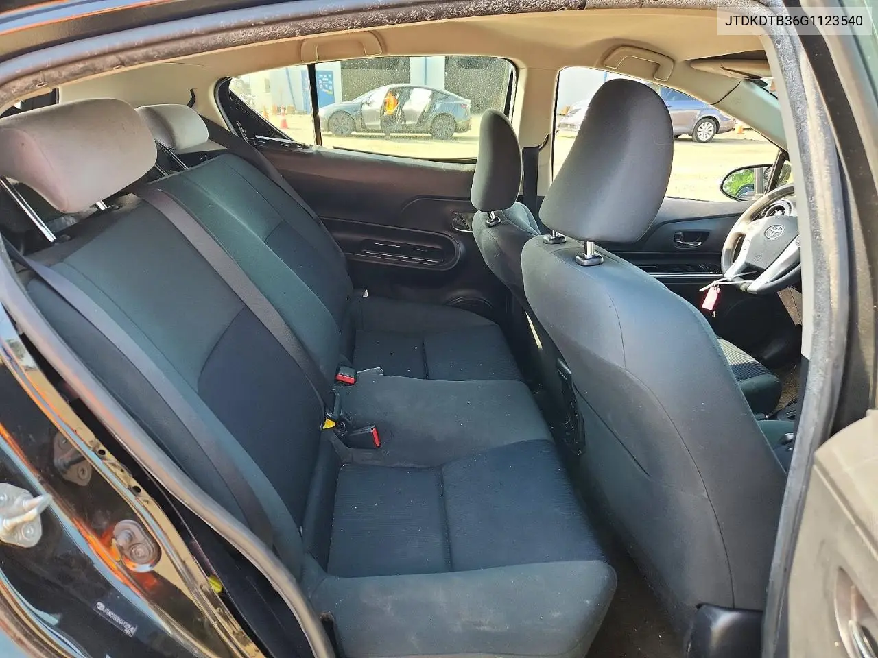 2016 Toyota Prius C Two VIN: JTDKDTB36G1123540 Lot: 61035286