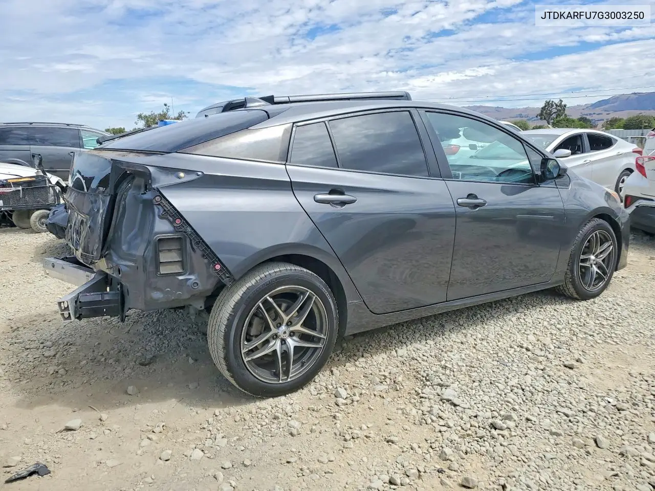 2016 Toyota Prius Three Touring VIN: JTDKARFU7G3003250 Lot: 61186736