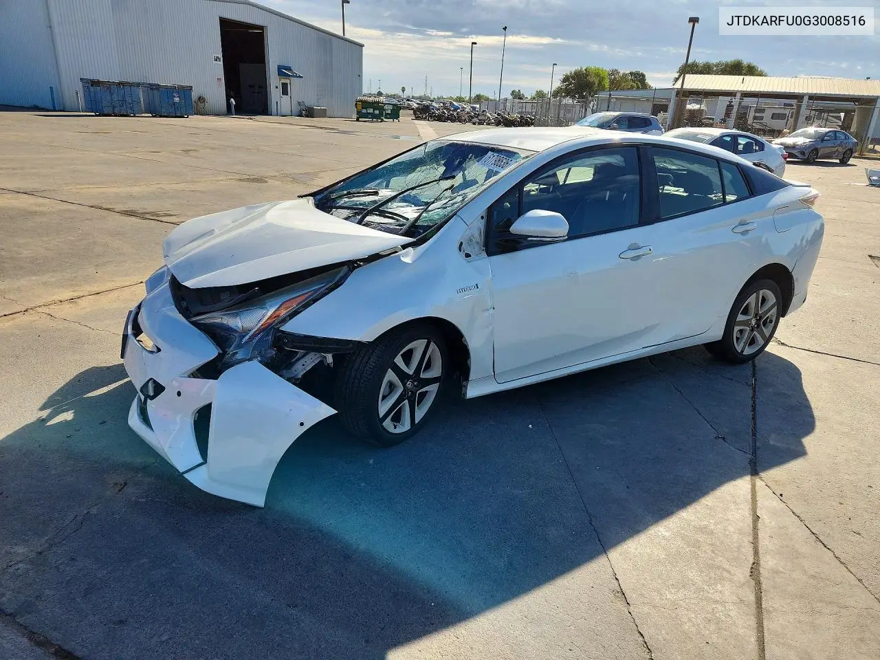 2016 Toyota Prius Four Touring VIN: JTDKARFU0G3008516 Lot: 61798636