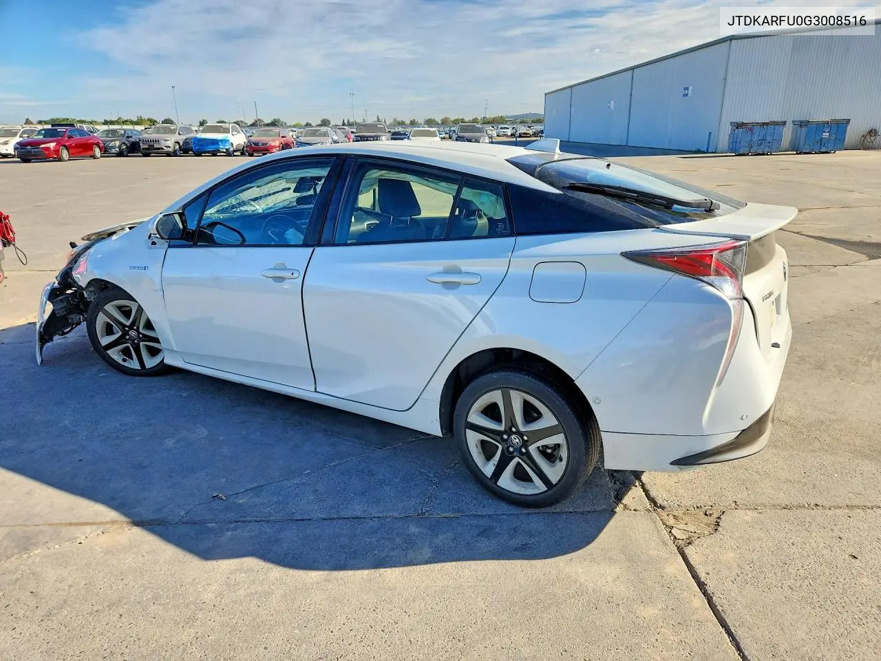 2016 Toyota Prius Four Touring VIN: JTDKARFU0G3008516 Lot: 61798636