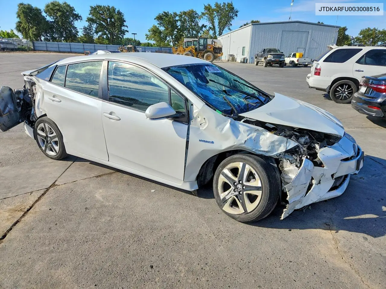 2016 Toyota Prius Four Touring VIN: JTDKARFU0G3008516 Lot: 61798636