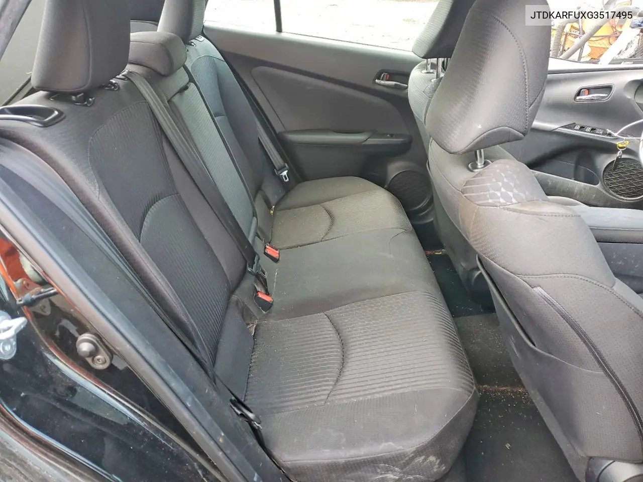 2016 Toyota Prius Three VIN: JTDKARFUXG3517495 Lot: 62113216