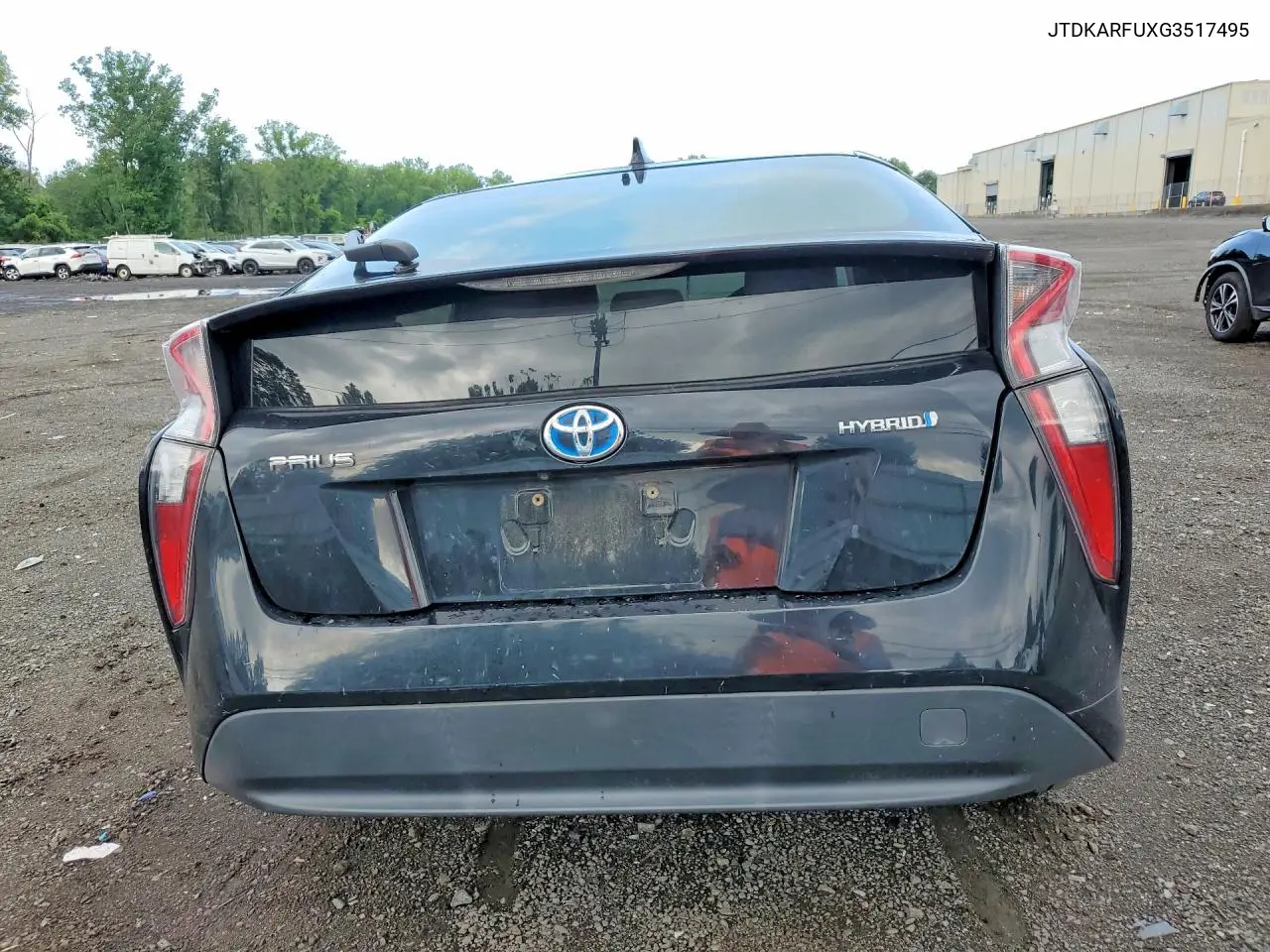 2016 Toyota Prius Three VIN: JTDKARFUXG3517495 Lot: 62113216