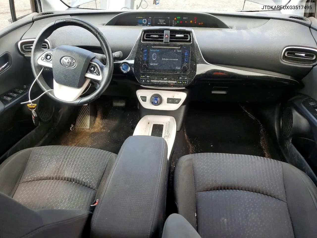 2016 Toyota Prius Three VIN: JTDKARFUXG3517495 Lot: 62113216