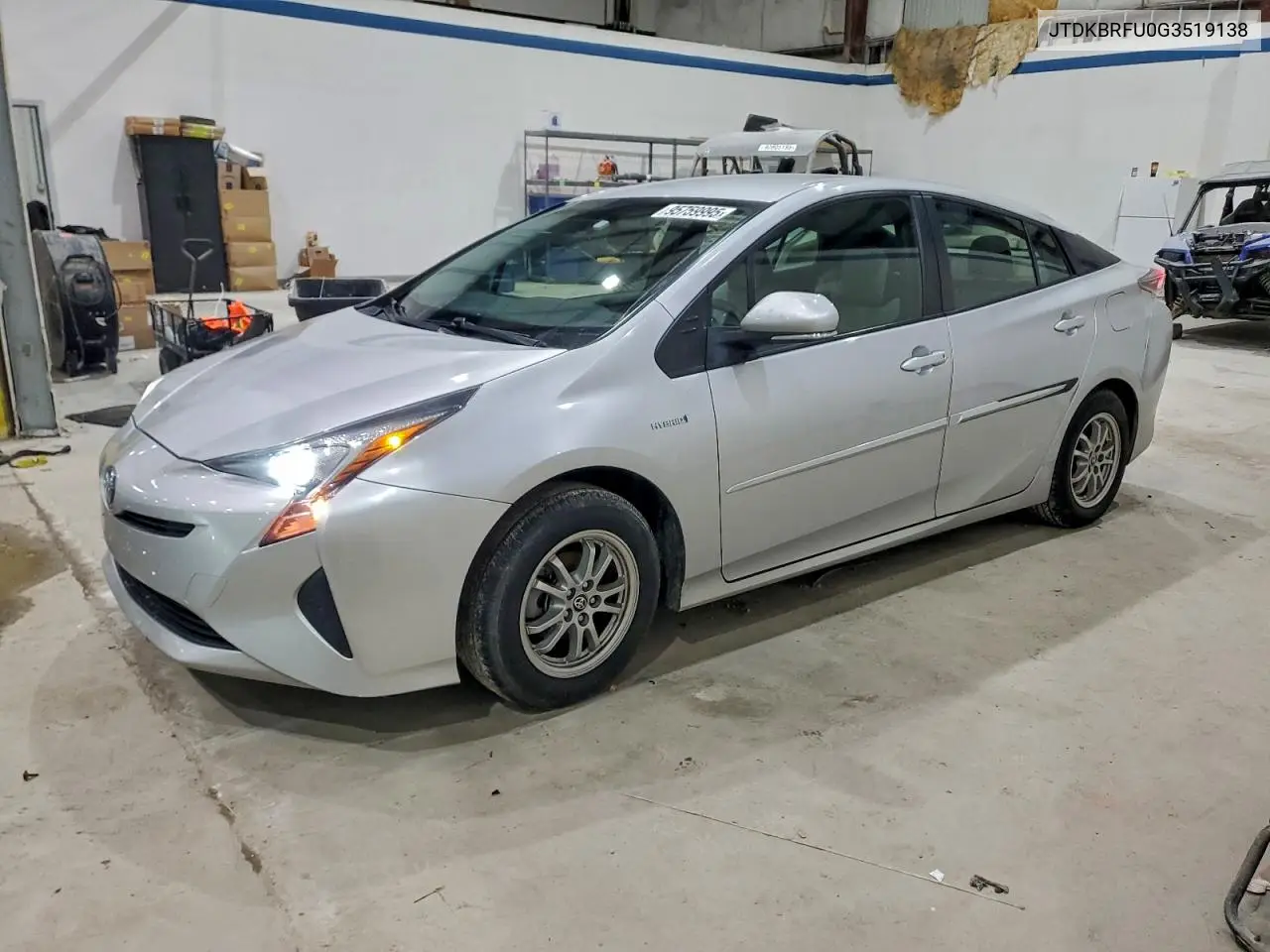 JTDKBRFU0G3519138 2016 Toyota Prius Two