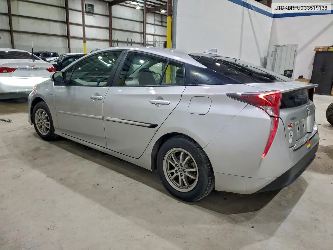 JTDKBRFU0G3519138 2016 Toyota Prius Two