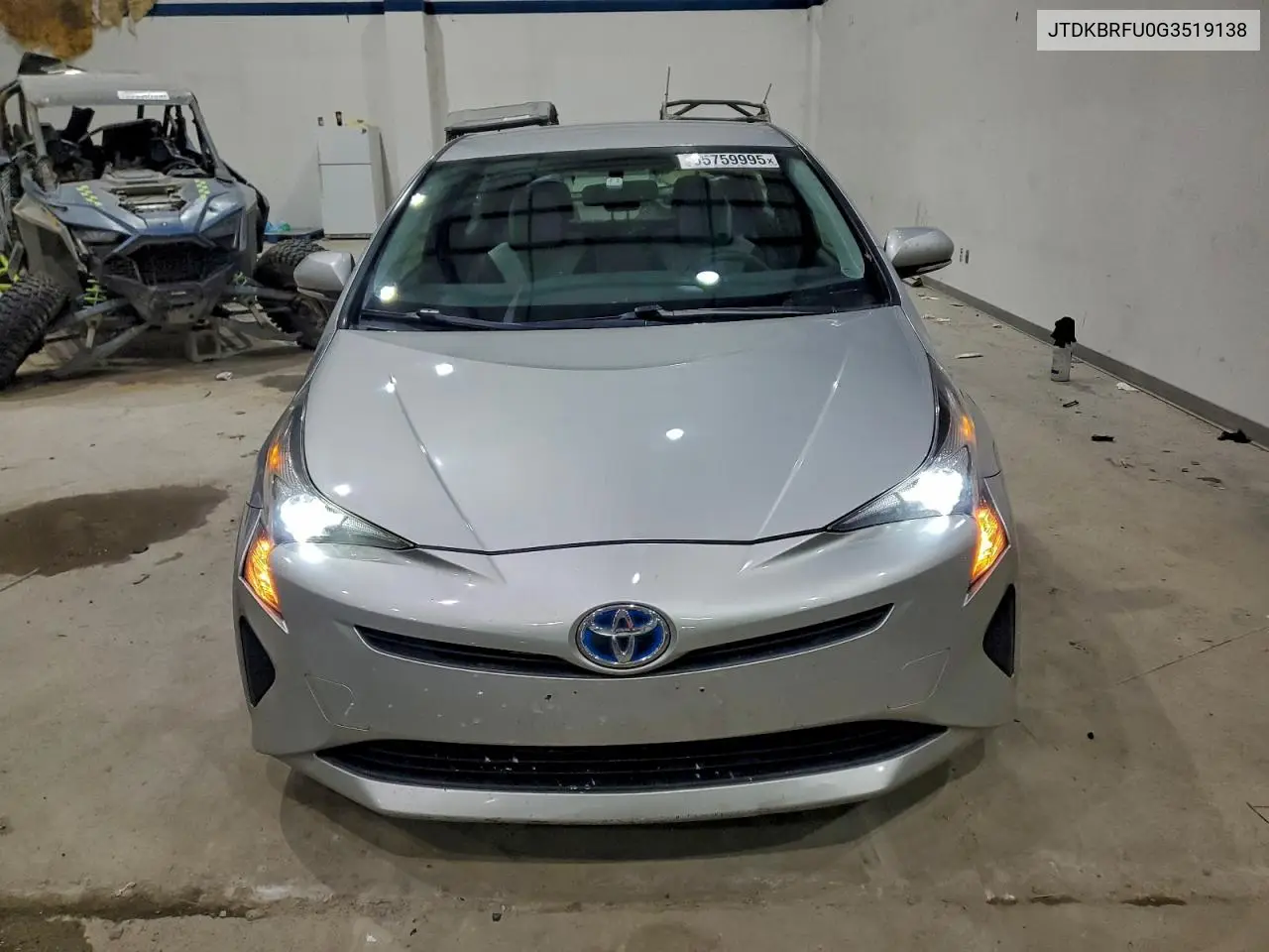 JTDKBRFU0G3519138 2016 Toyota Prius Two