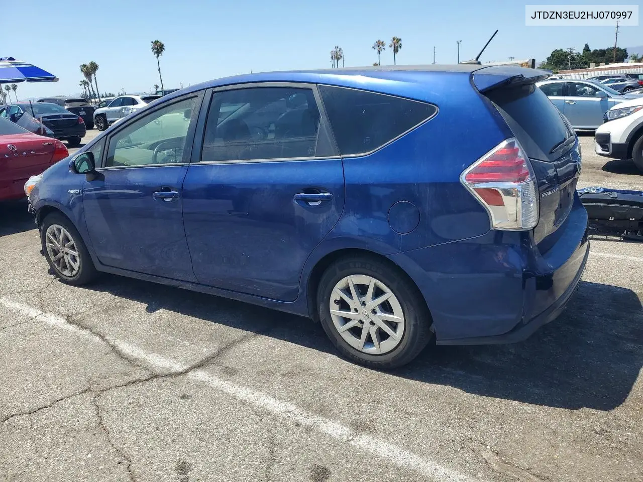 2017 Toyota Prius V Four VIN: JTDZN3EU2HJ070997 Lot: 56534106