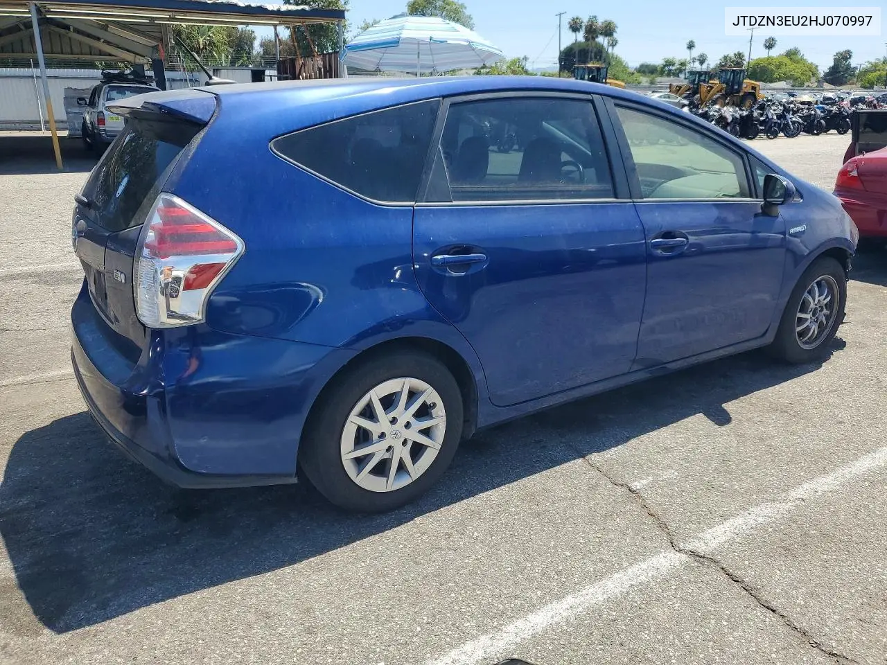 2017 Toyota Prius V Four VIN: JTDZN3EU2HJ070997 Lot: 56534106
