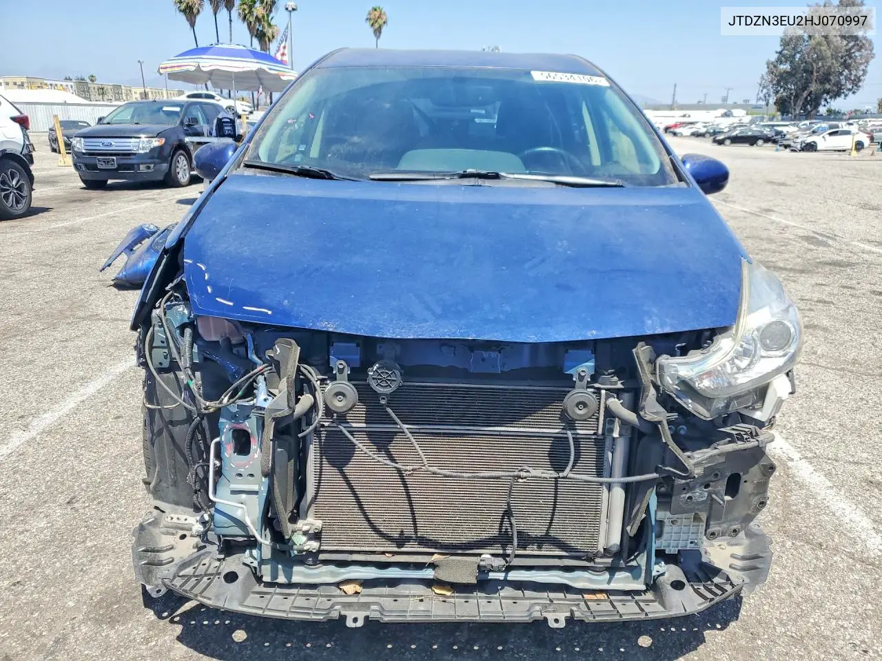 2017 Toyota Prius V Four VIN: JTDZN3EU2HJ070997 Lot: 56534106
