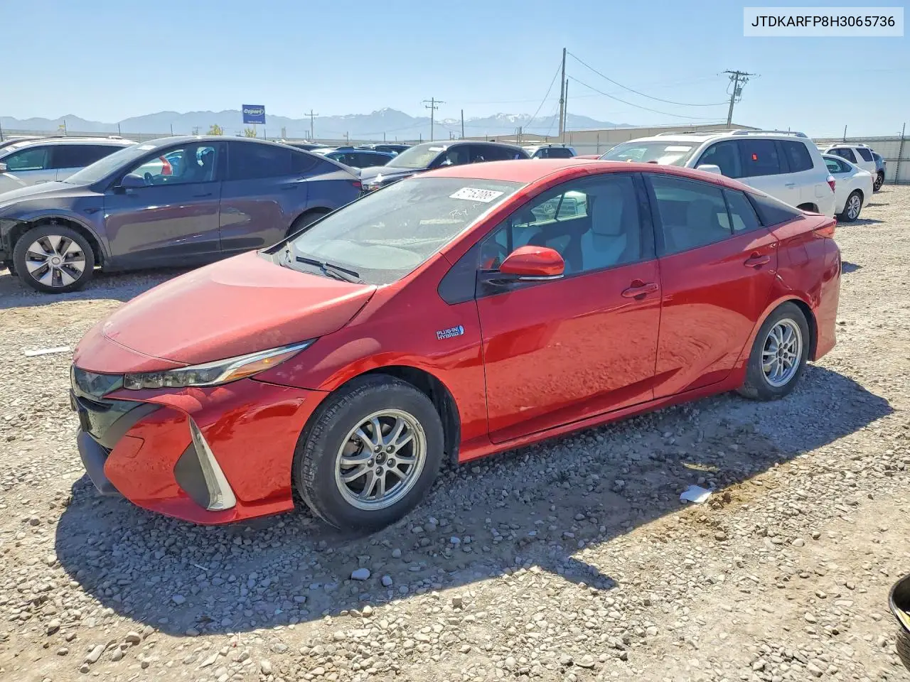 2017 Toyota Prius VIN: JTDKARFP8H3065736 Lot: 57152086